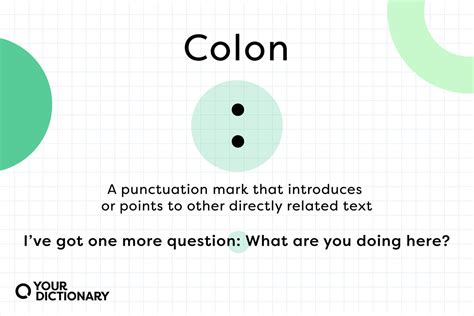 what is a colon symbol.